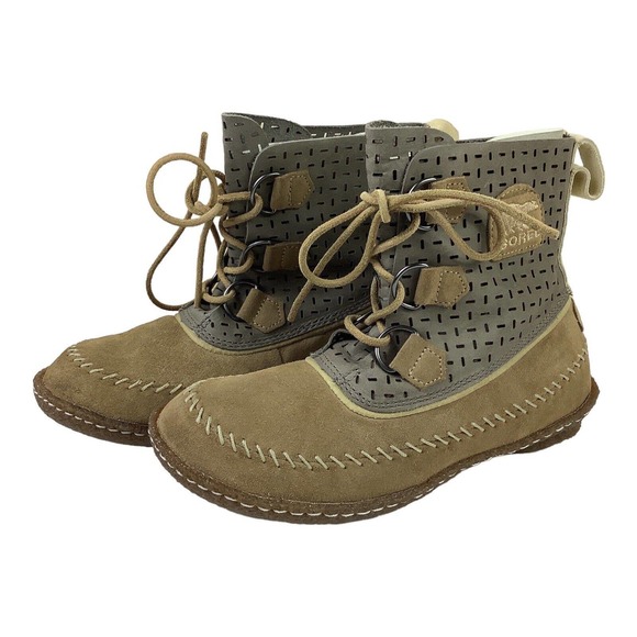 Sorel Shoes Sorel Joplin Leather Suede Waterproof Winter Boots Size US 7 NWOB - Picture 3 of 9